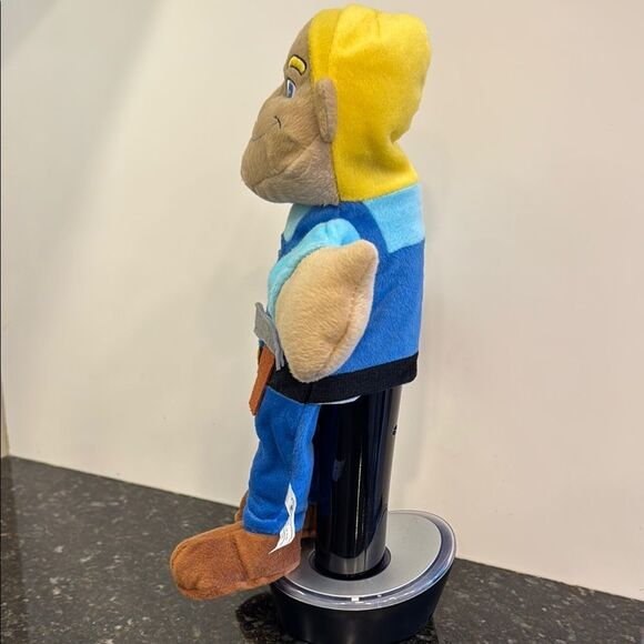 Carson-Dellosa Construction Worker/ Builder Puppet- Blue & Brown . Size 11” - Picture 4 of 10